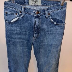 Wrangler Authentic Light Blue Denim Jeans